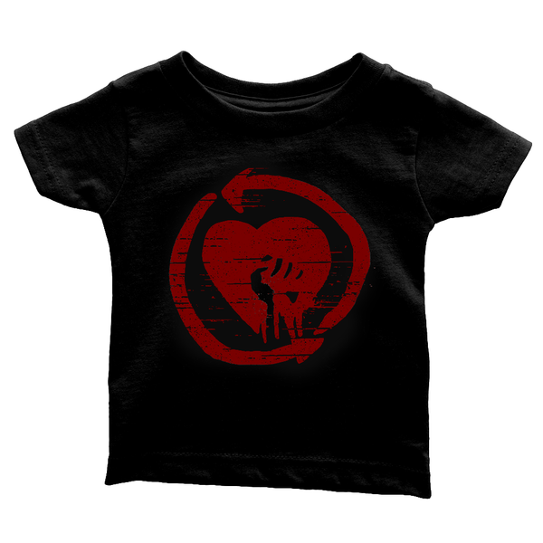 Rise Against - Distressed Logo Youth Tee (Red/Black)