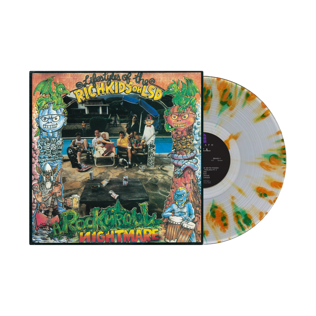 RKL - Rock N Roll Nightmare LP (Clear w/Green & Orange Splatter Vinyl)