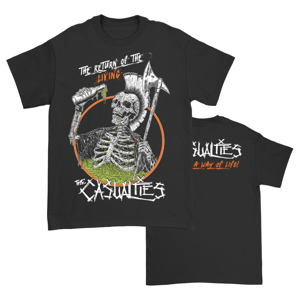 Return of the Living Casualties Tee (Glow In The Dark)