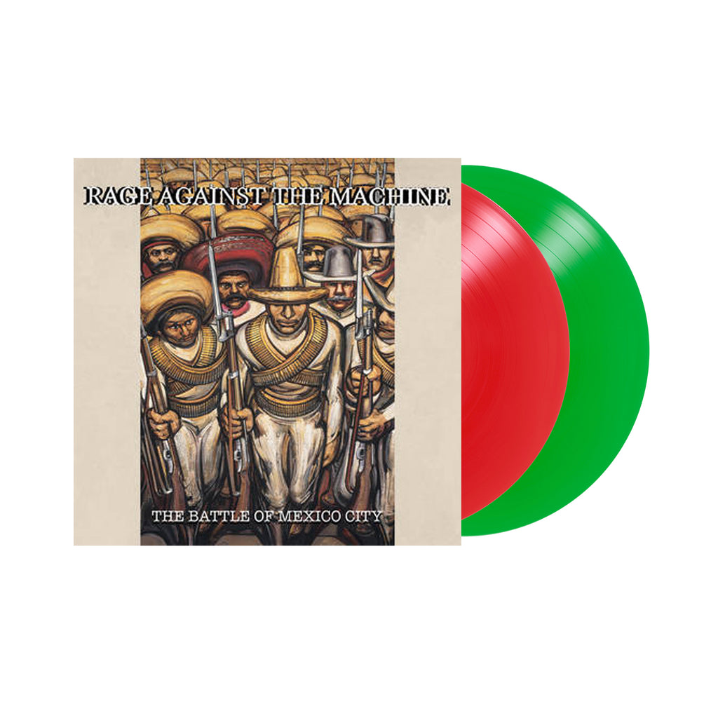 Rage Against The Machine - The Battle of Mexico City 2LP (Red + Green Vinyl)