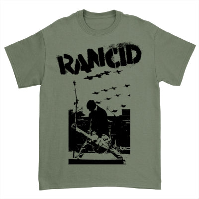 Rancid Planes T-Shirt (Military Green)