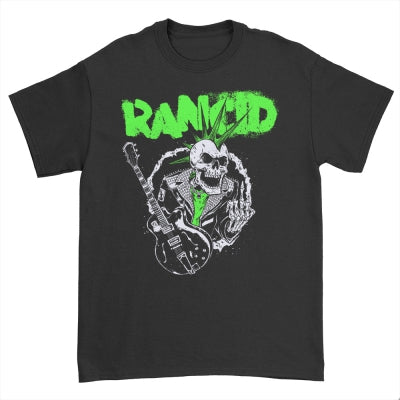 Rancid SkeleTim Guitar T-Shirt (Black)
