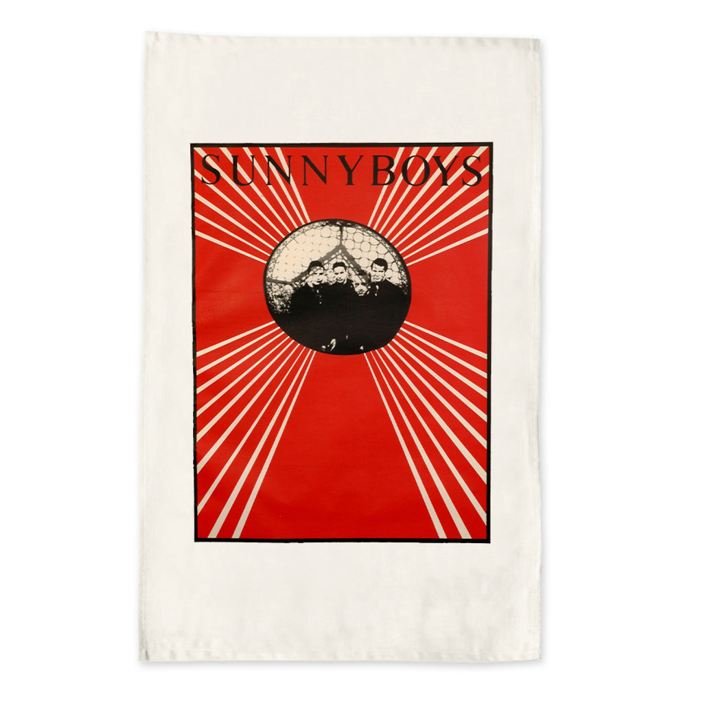 Sunnyboys - Red Photo Tea Towel