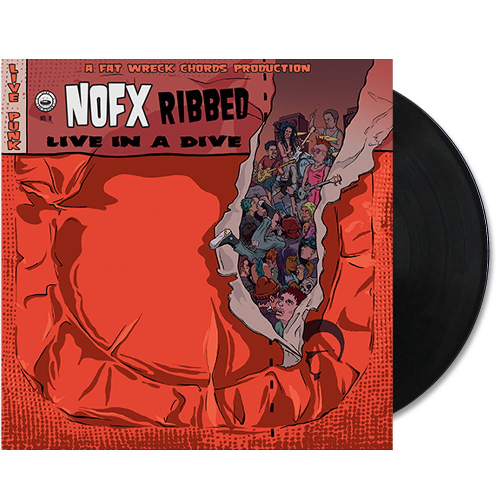 NOFX - Ribbed - Live In A Dive LP (Black)
