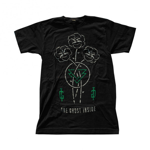 The Ghost Inside Roses Lock Ups T-shirt Black