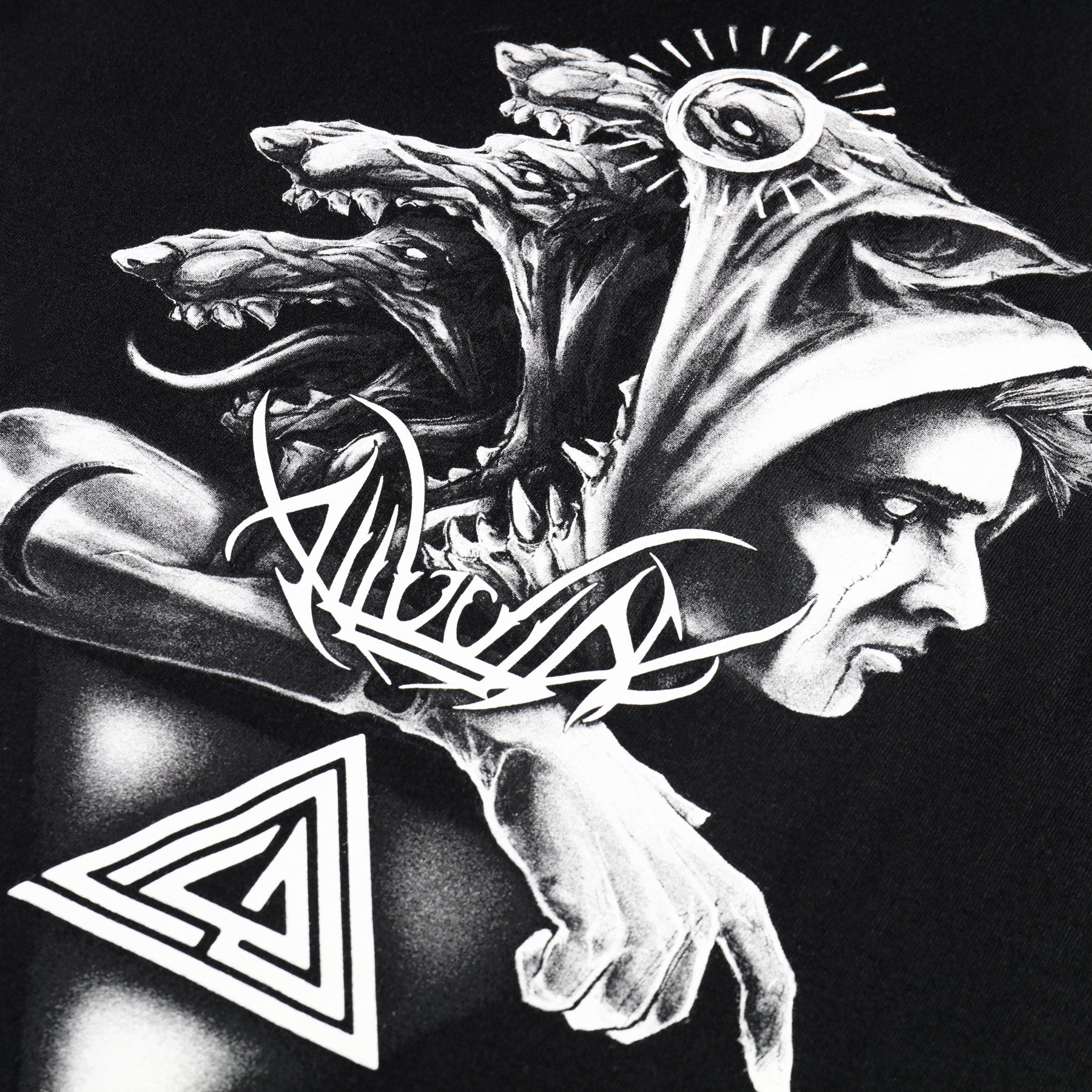 Alluvial Black Dog Tee (Black)