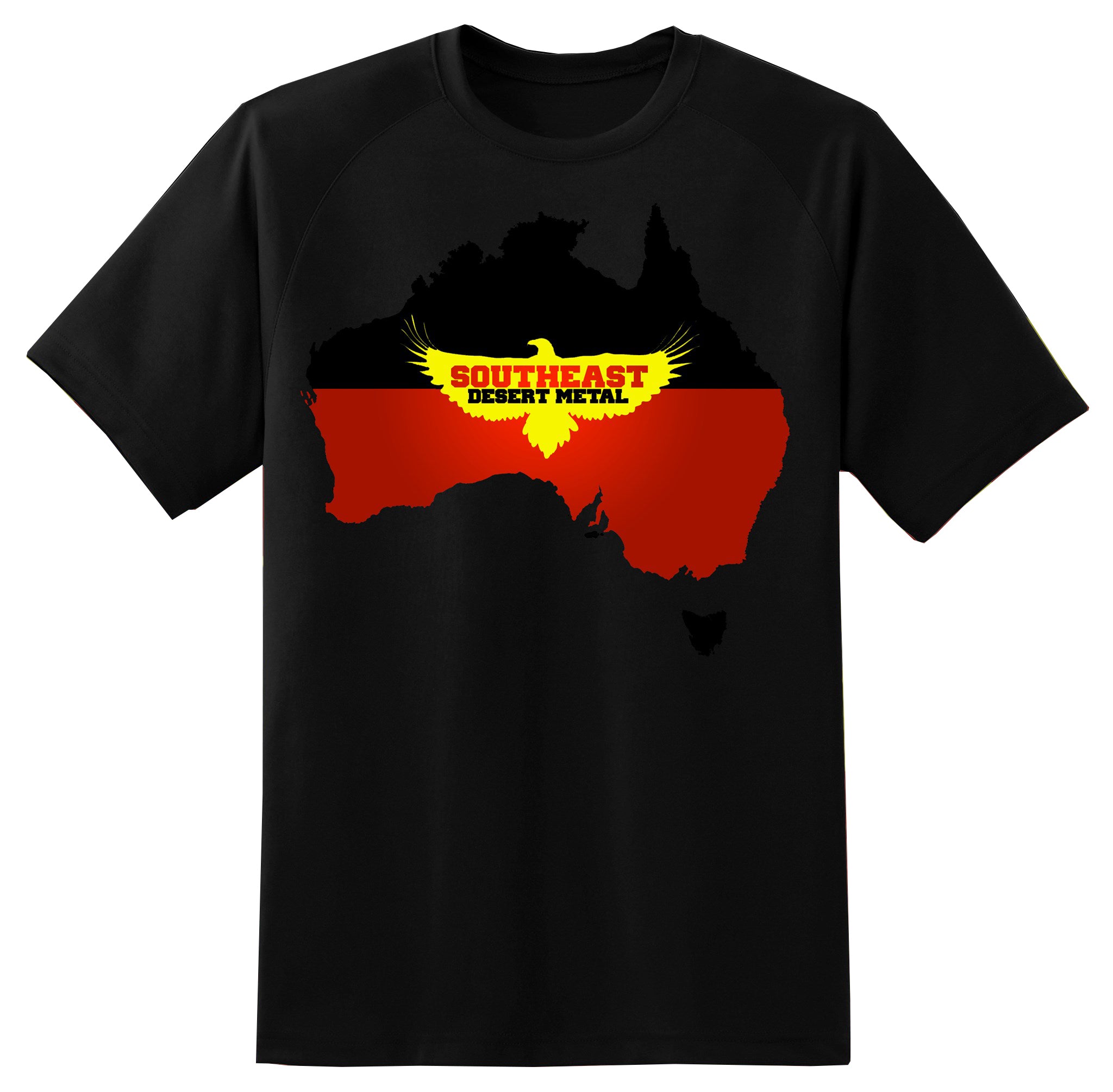 Southeast Desert Metal - Flag Logo Tee (Black)