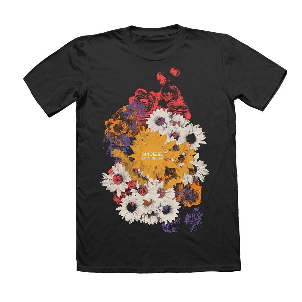 Sincere Engineer - Flower Power T-Shirt (Black)
