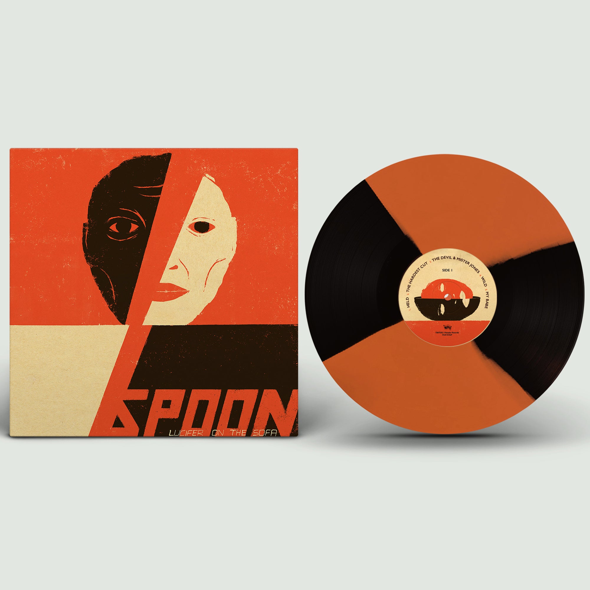 Spoon - Lucifer On The Sofa (Orange/Black Vinyl)