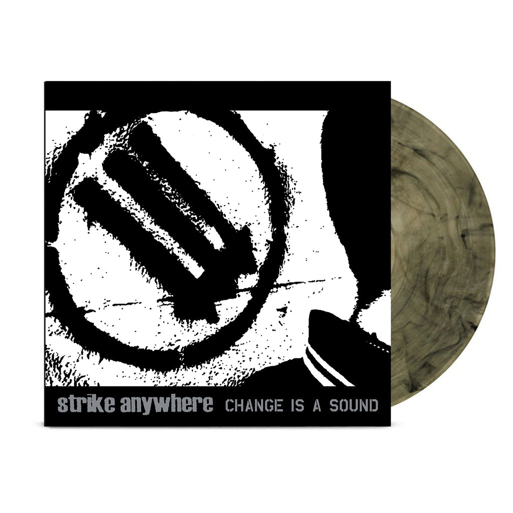 Strike Anywhere – Change Is A Sound LP (Clear w/ Black Smoke)