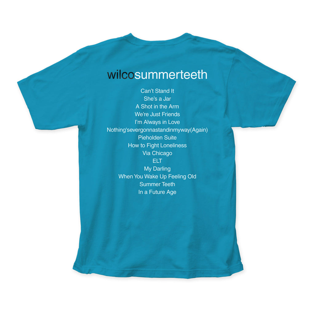 Wilco - Summerteeth Tee (Blue) back