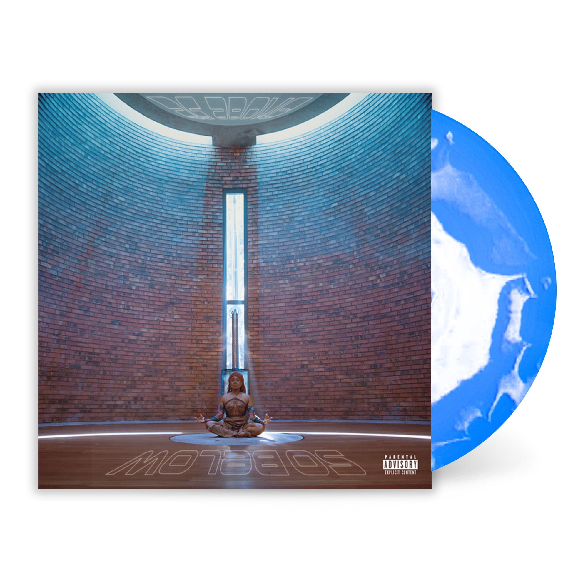 Sampa The Great - As Above, So Below LP (White/Blue Smash Vinyl)
