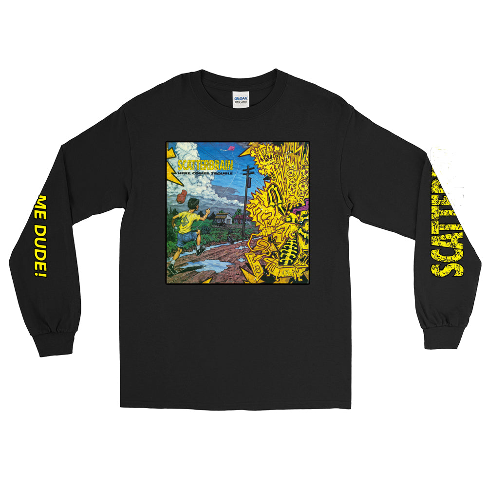 Scatterbrain - Here Comes Trouble Longsleeve (Black)