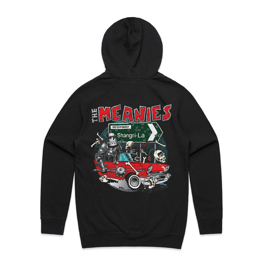 The Meanies - Shangri La Zip-Up Hoodie (Black)