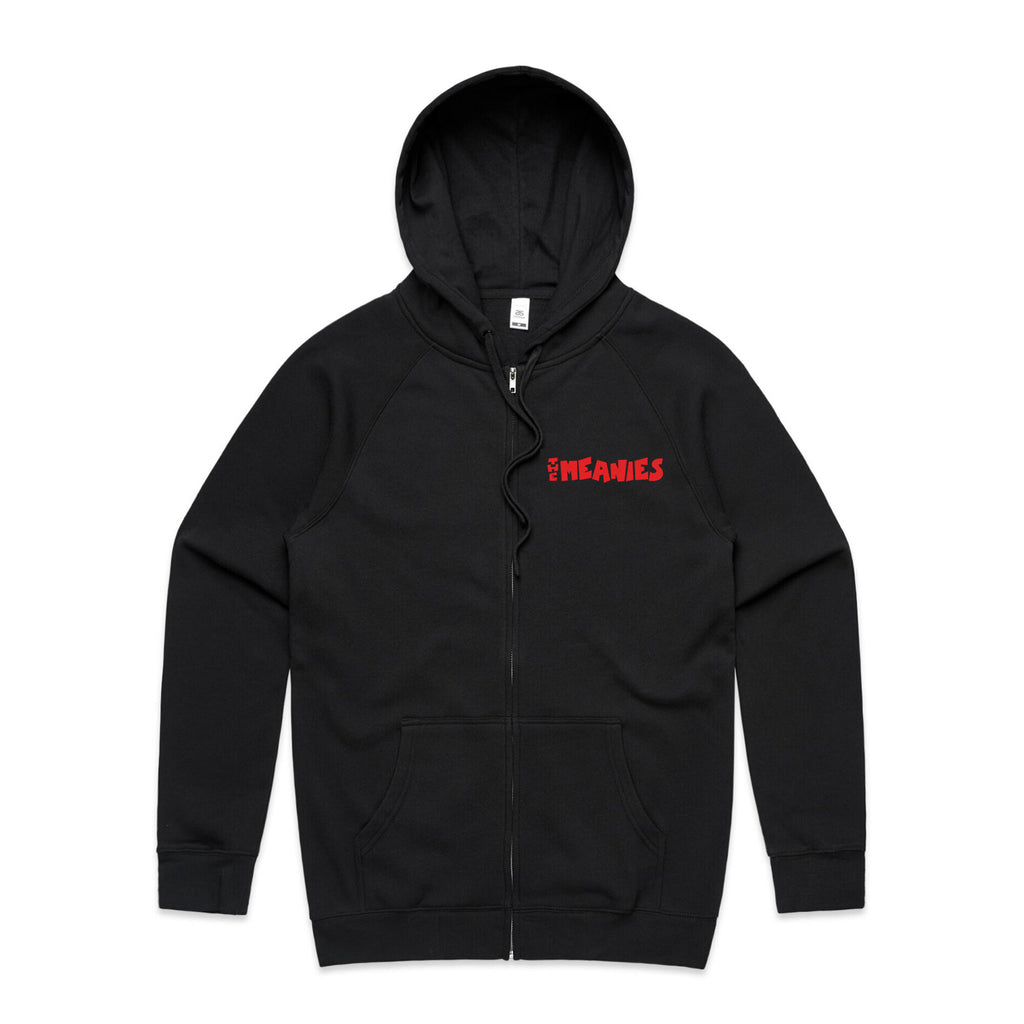 The Meanies - Shangri La Zip-Up Hoodie (Black)