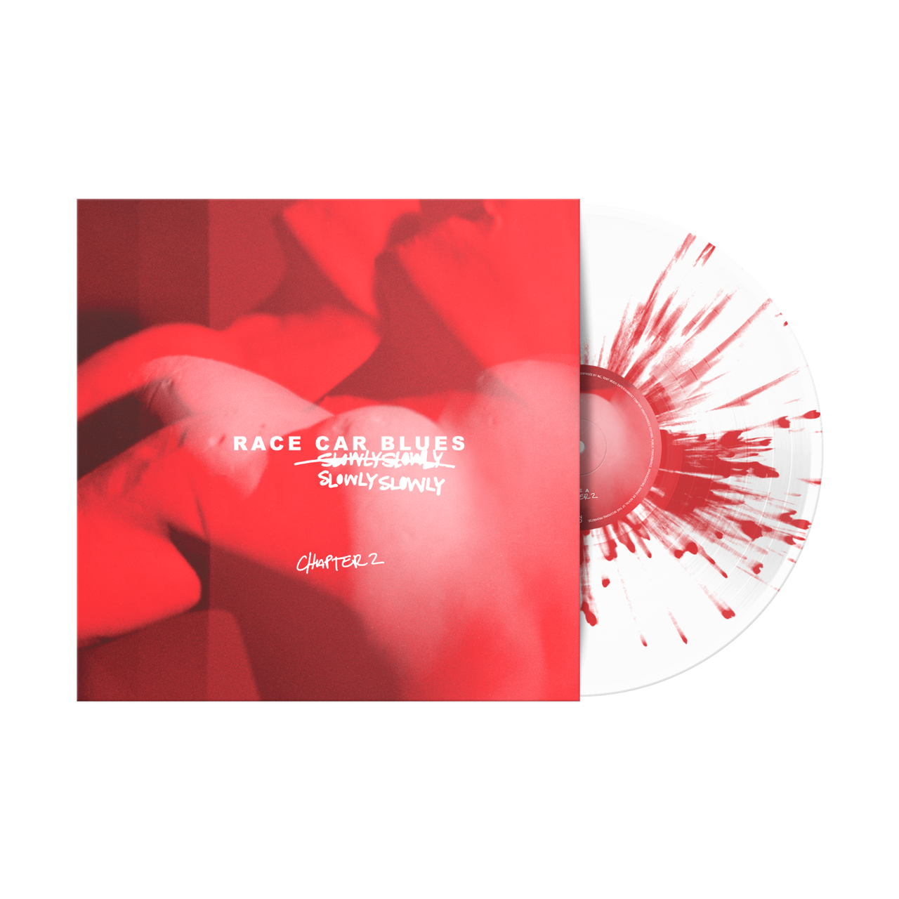 Slowly Slowly - Race Car Blues: Chapter 2 LP (Clear w/ Red Splatter Vinyl)