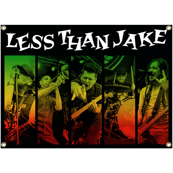 Less Than Jake- Silver Linings Flag