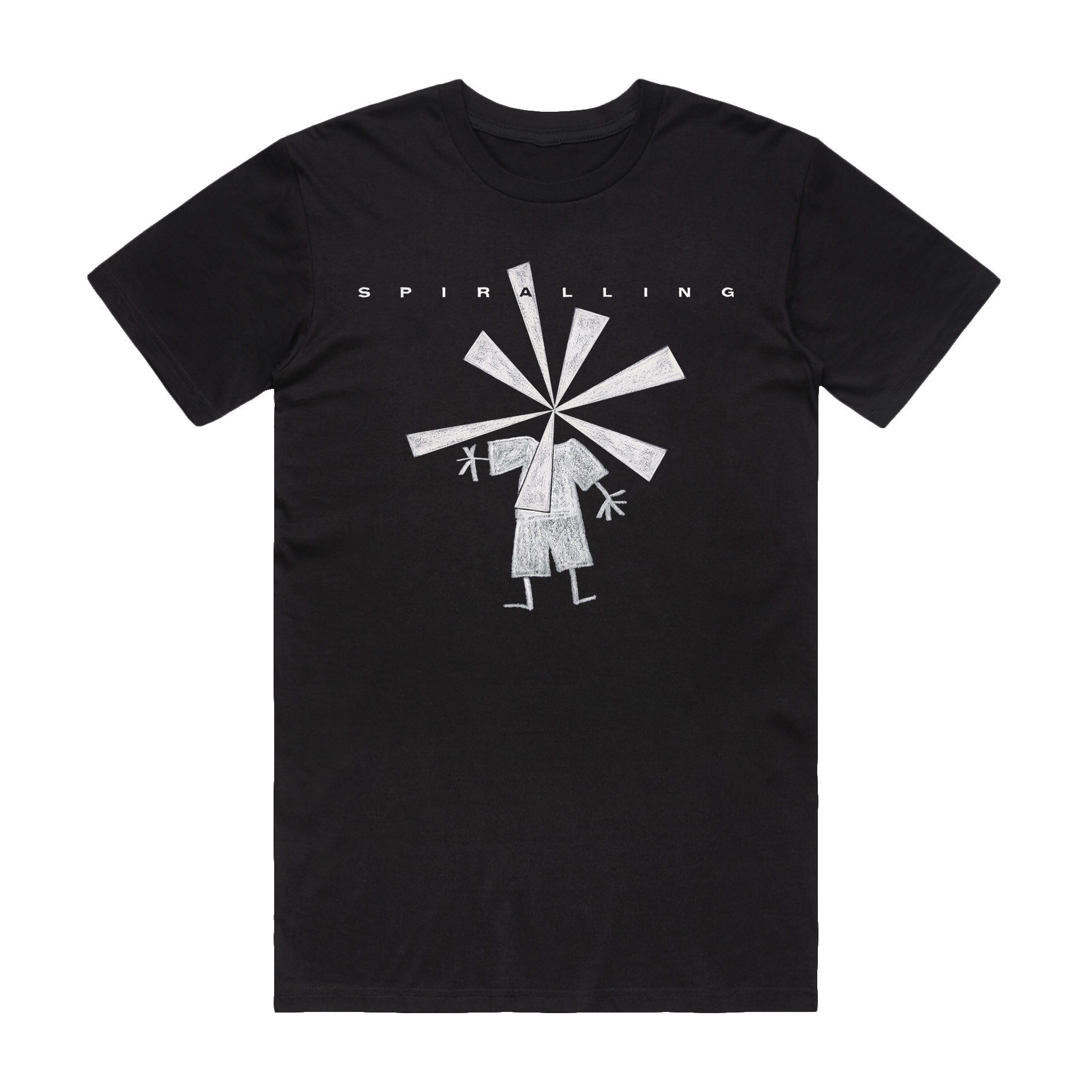 Wil Wagner - Spiralling T-shirt (Black)