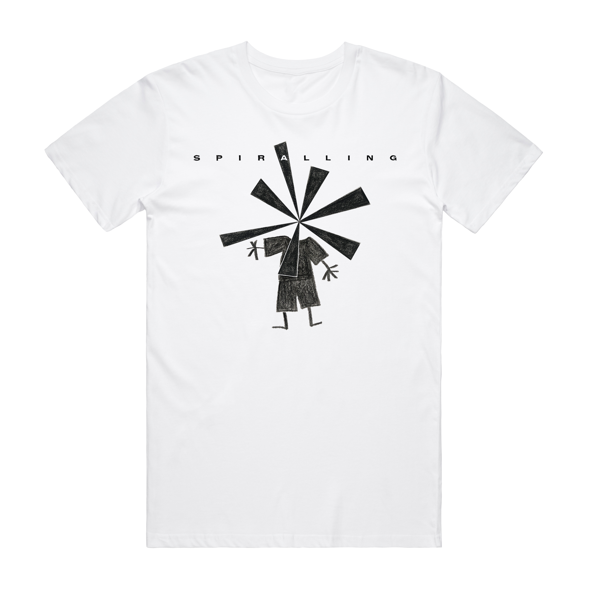 Wil Wagner - Spiralling T-shirt (White)