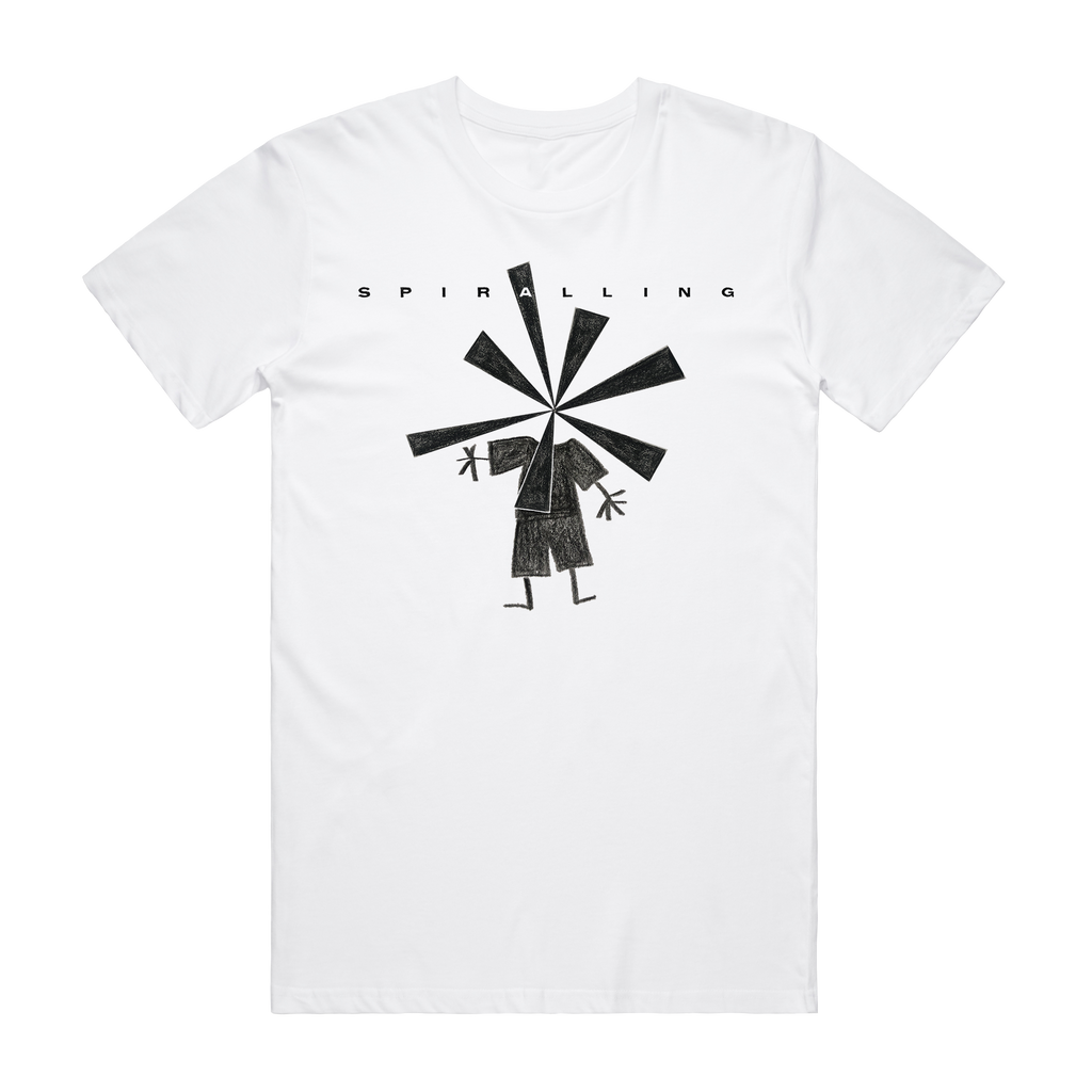 Wil Wagner - Spiralling T-shirt (White)