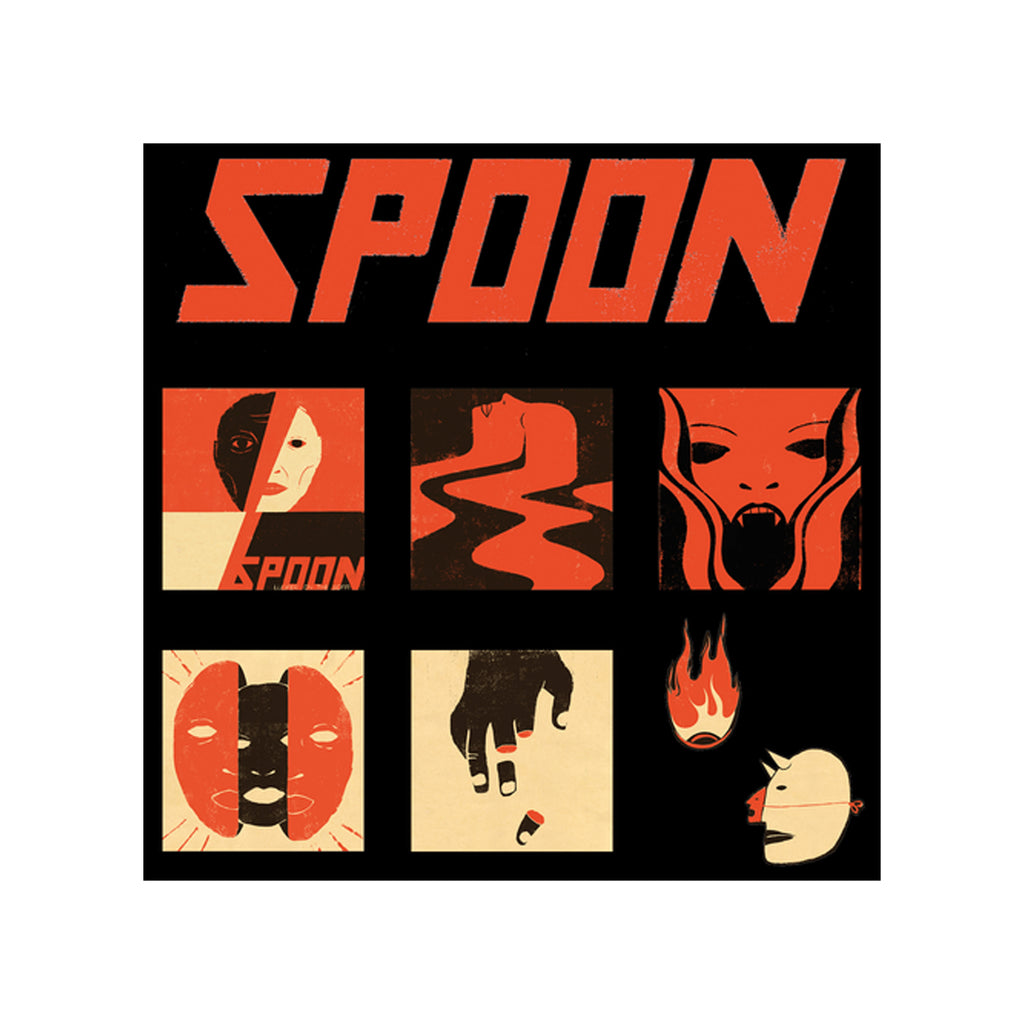 Spoon - Lucifer On The Sofa Sticker Sheet