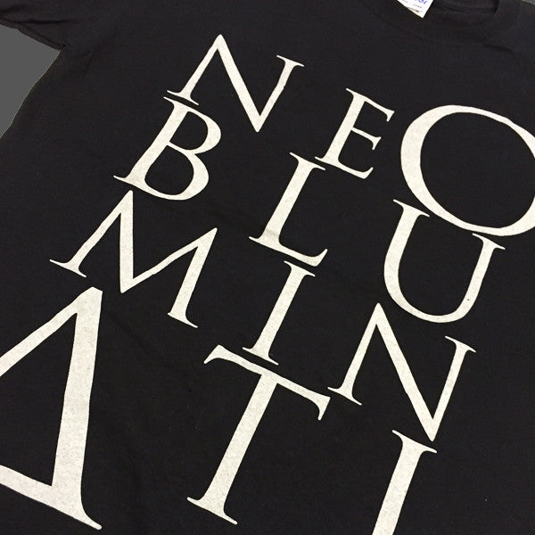 Ne Obluminati Stacked Logo T-shirt (Black)