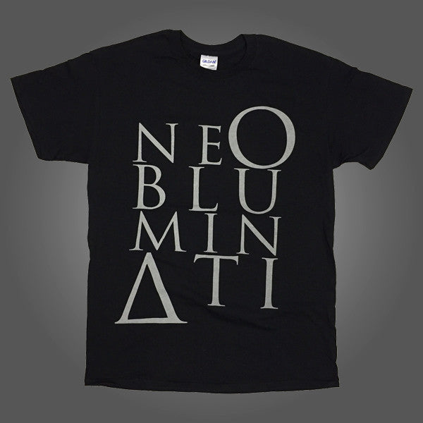Ne Obluminati Stacked Logo T-shirt (Black)