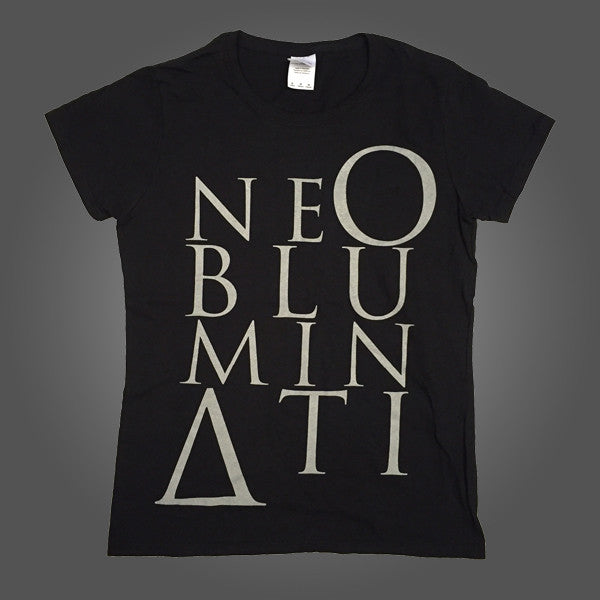 Ne Obluminati Stacked Logo T-shirt (Womens)