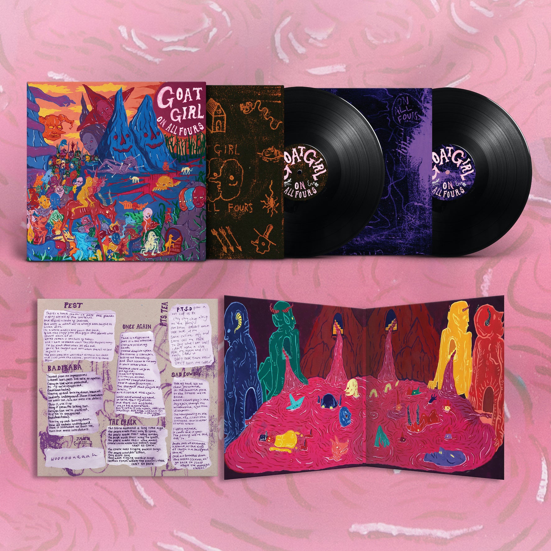 Goat Girl - On All Fours 2LP (Black)