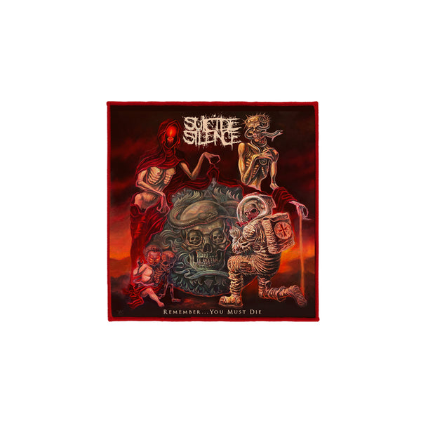 Suicide Silence - Remember… You Must Die Patch (Red Border)
