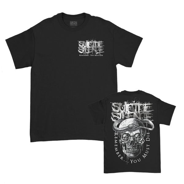 Suicide Silence - RYMD Skull Snake T-Shirt (Black)