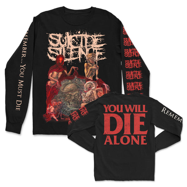 Suicide Silence - You Will Die Alone Longsleeve (Black)