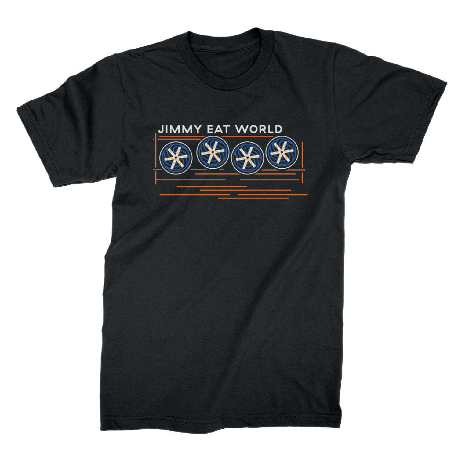 Jimmy Eat World - Surviving Fans Tee (Black)