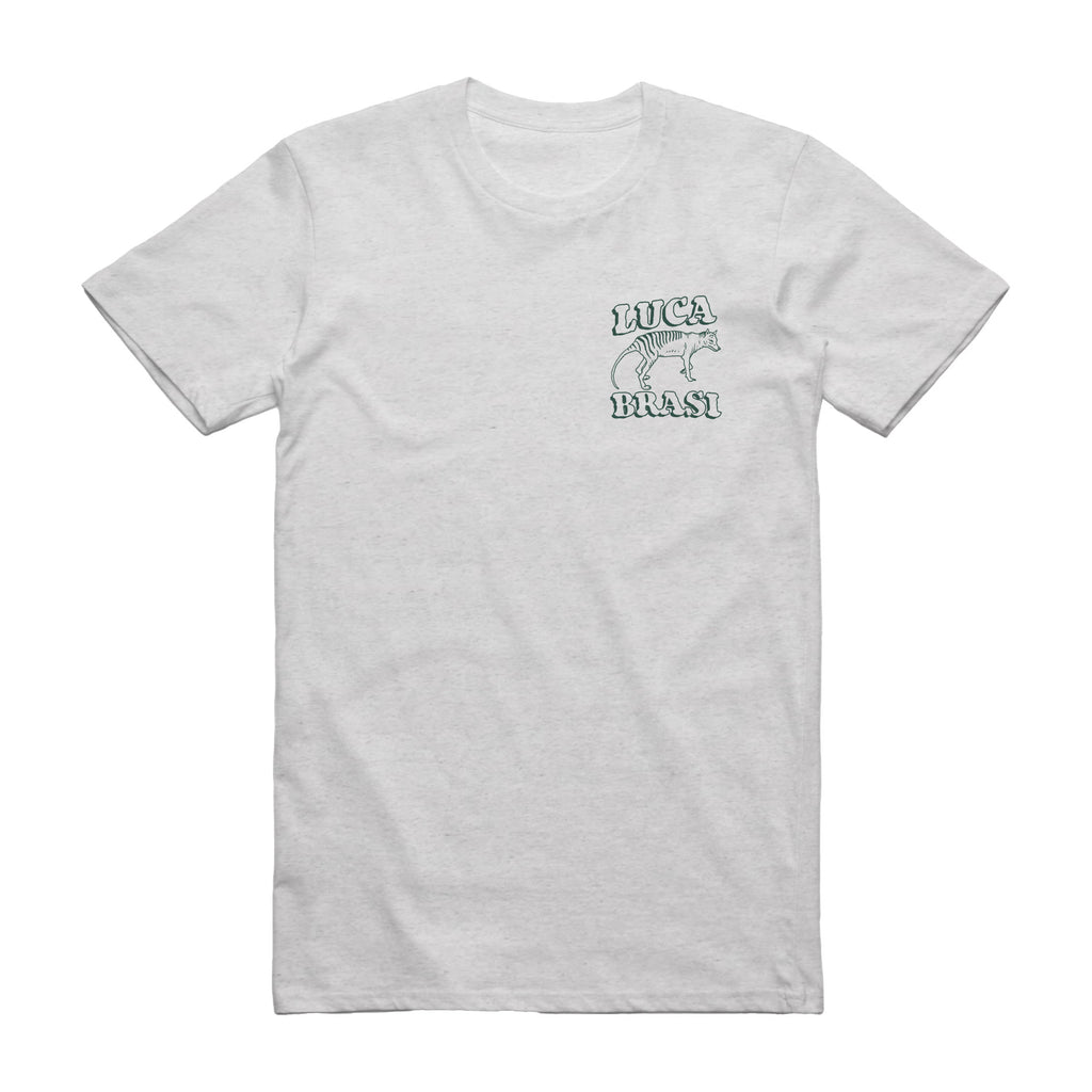 Luca Brasi - Tassie Heart Tee (White Marle) front