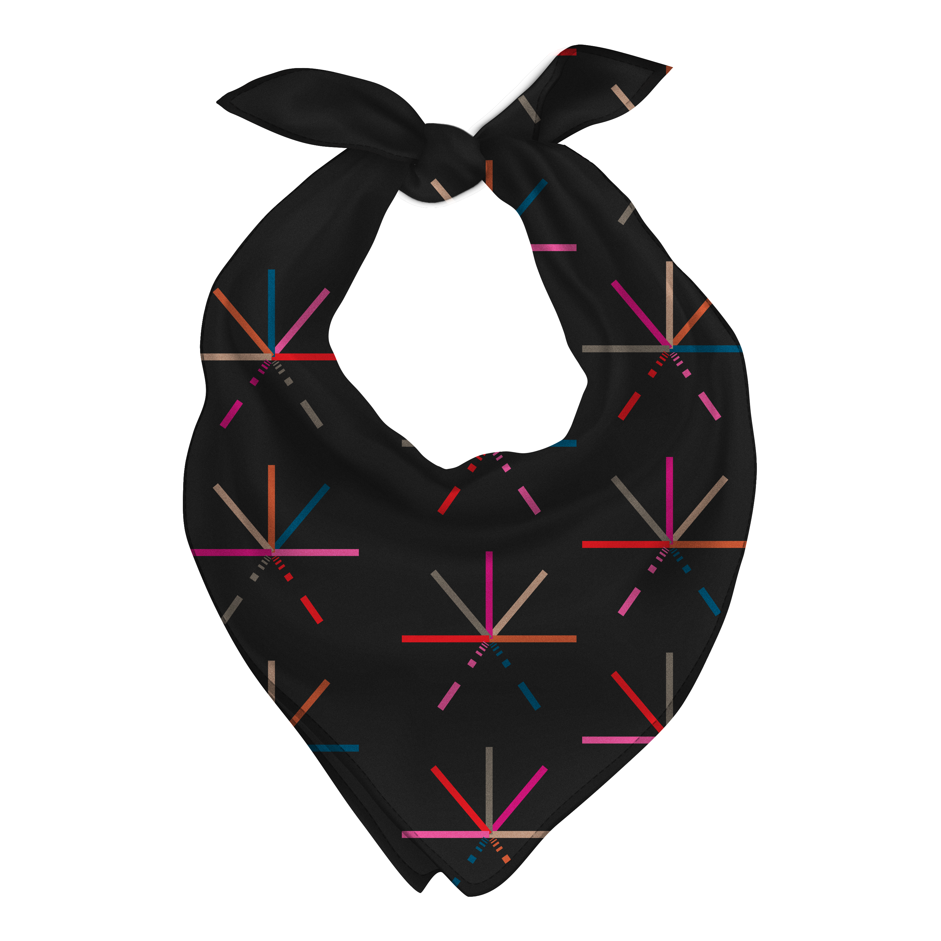 Touche Amore - 7 Color Asterisk Bandana