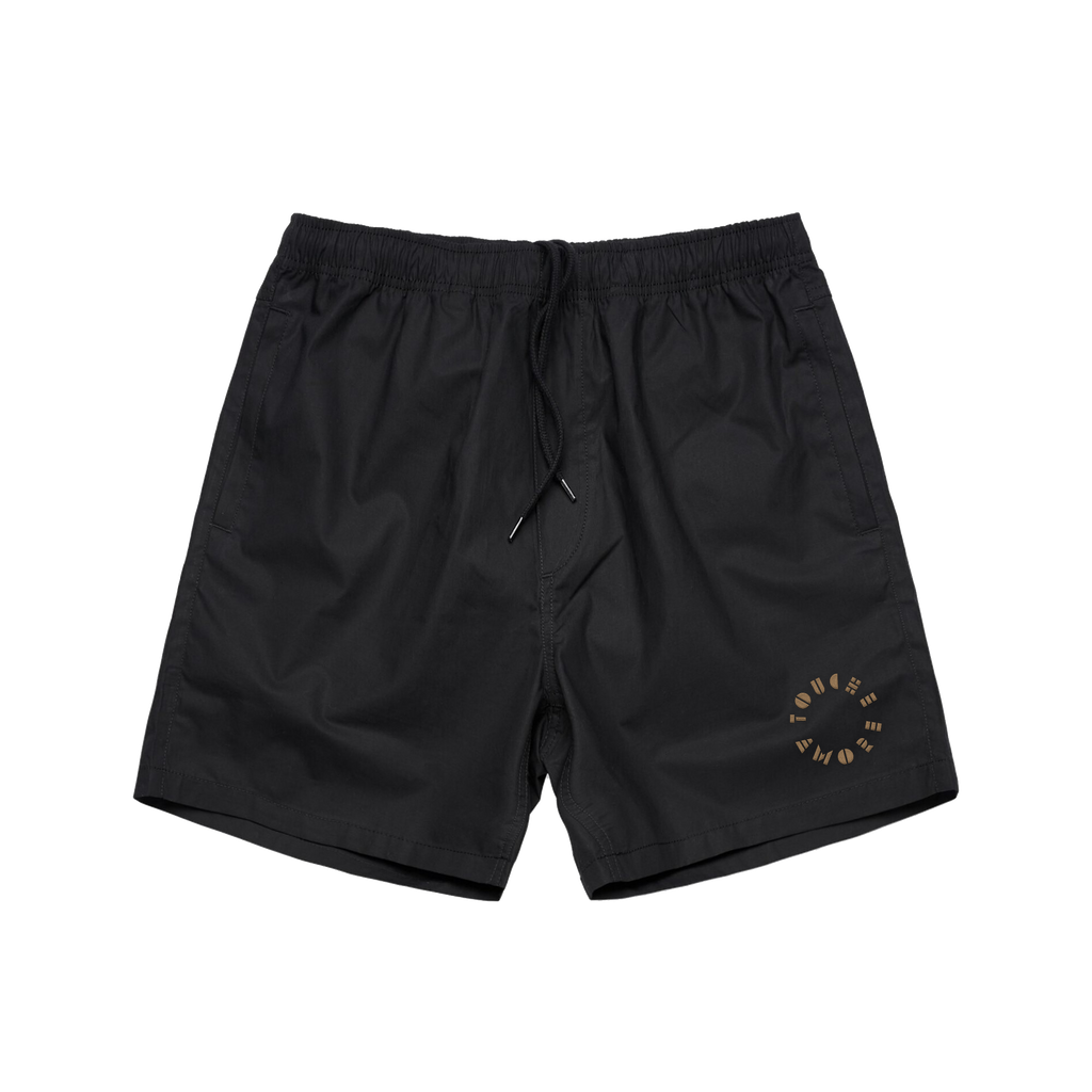 Touche Amore - Logo Embroidered Shorts (Black)
