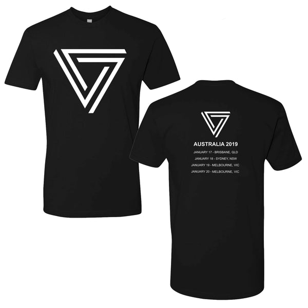 The Black Queen - 2019 Australian Tour T-shirt (Black)