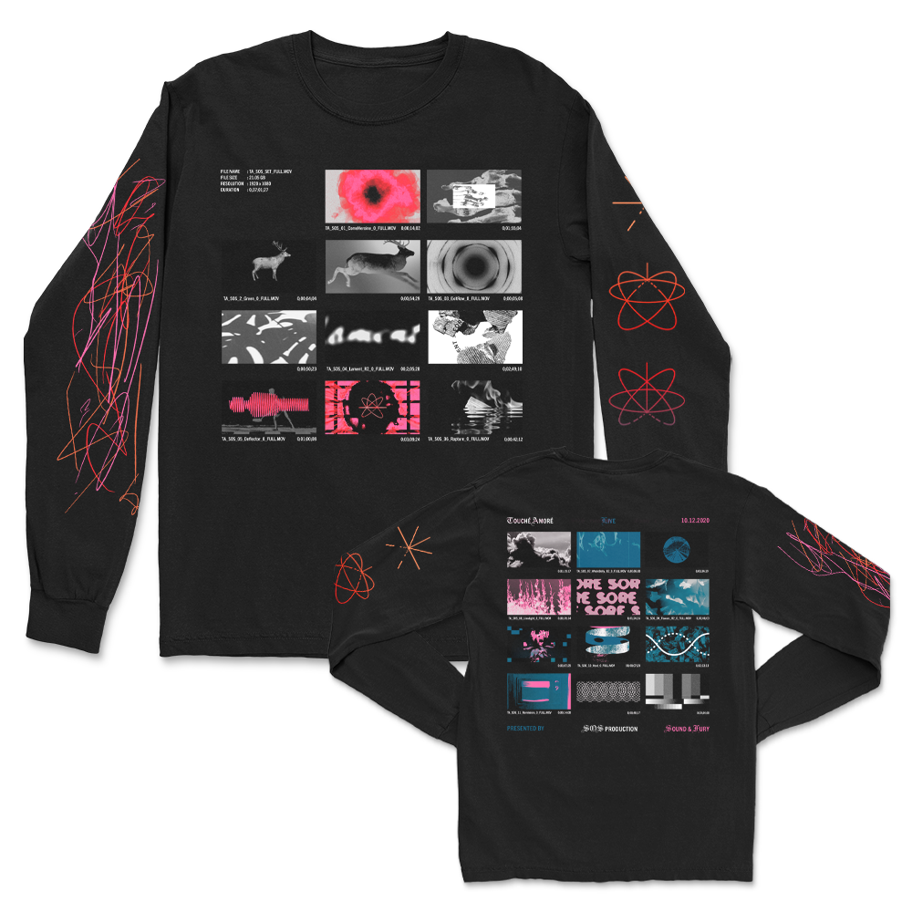 Touche Amore - Limited Livestream Long sleeve (Black)