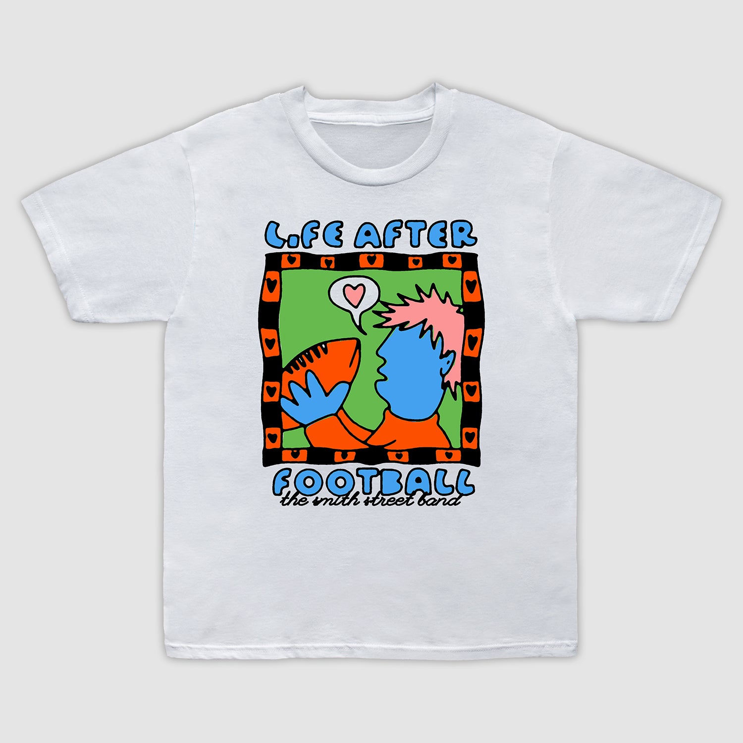 The Smith Street Band - Life After Football T-Shirt (White)