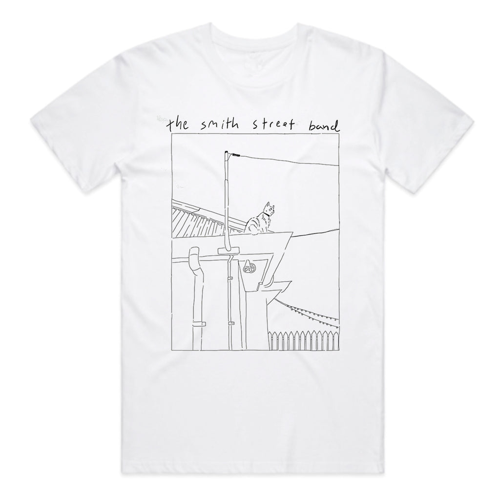 The Smith Street Band - Mouse The Cat Tee (White)