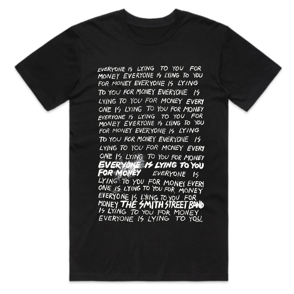 The Smith Street Band - Everyone Is Lying T-Shirt (Black)