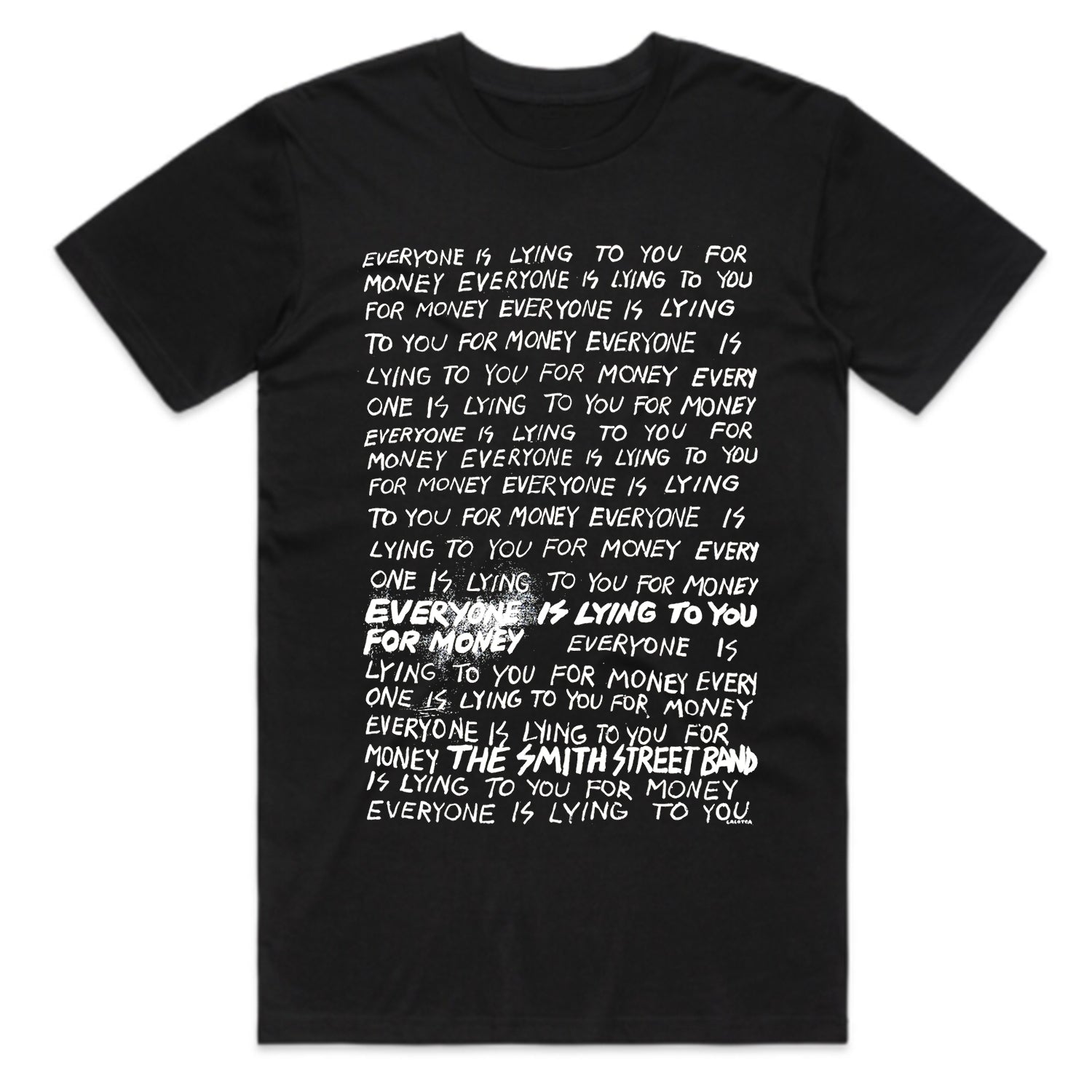 The Smith Street Band - Everyone Is Lying T-Shirt (Black)