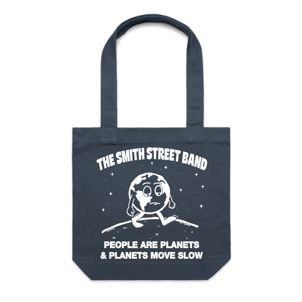 The Smith Street Band - People Are Planets Tote Bag (Petrol Blue) + Download