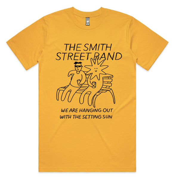 The Smith Street Band - Setting Sun T-Shirt (Yellow) + Download