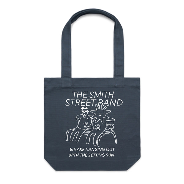 The Smith Street Band - Setting Sun Tote Bag (Petrol Blue) + Download