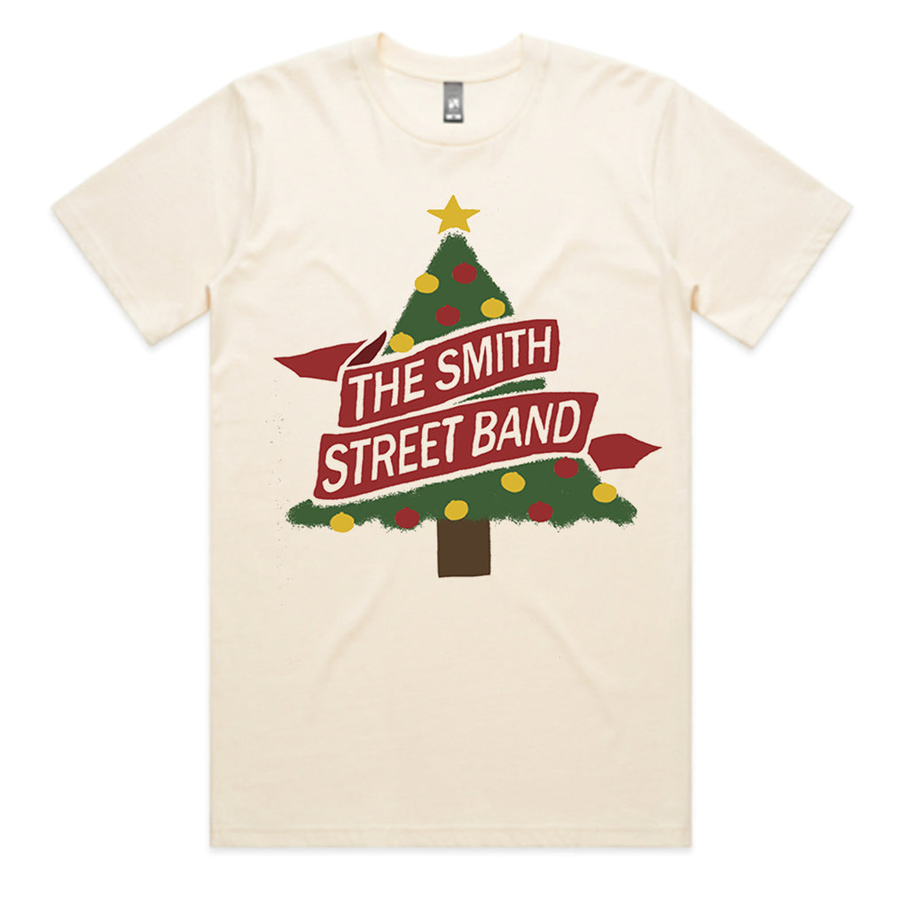 The Smith Street Band - Xmas Tree T-Shirt (Ecru)