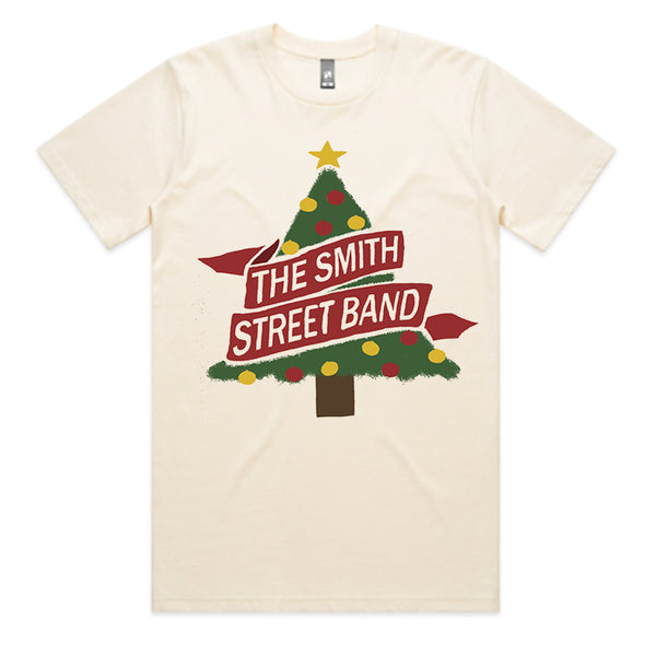 The Smith Street Band - Xmas Tree T-Shirt (Ecru)