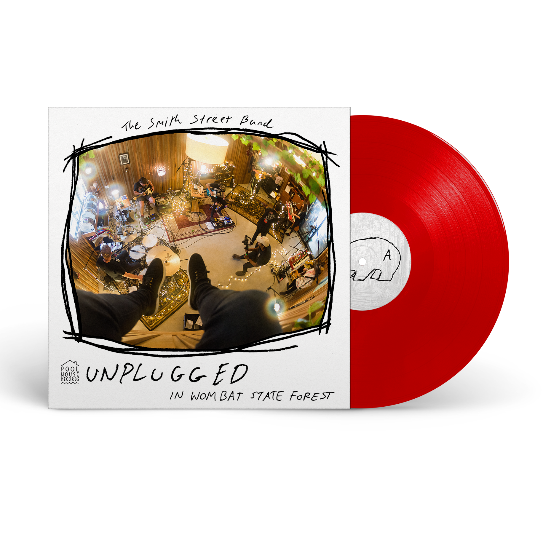 The Smith Street Band - Unplugged In Wombat State Forest LP (Red - AUS Exclusive)