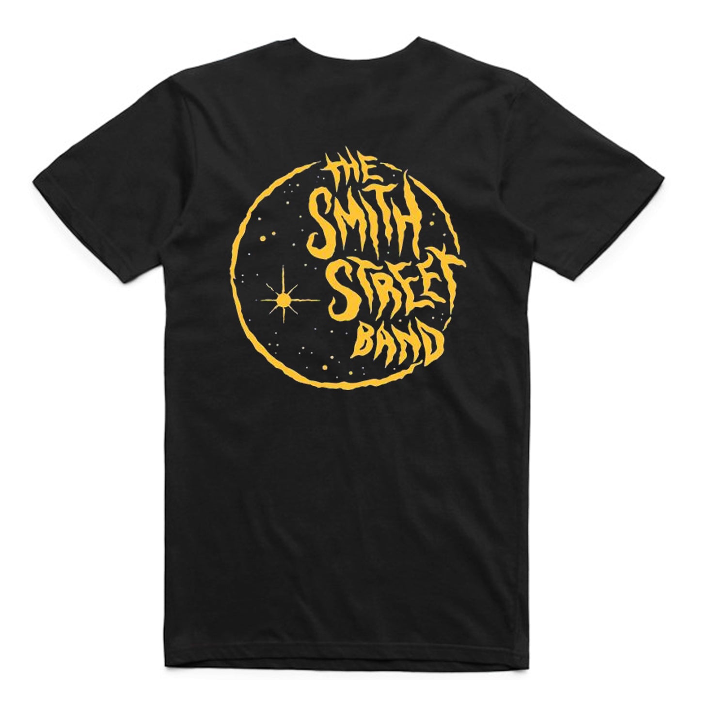 The Smith Street Band - Black Moon T-Shirt (Yellow Print)
