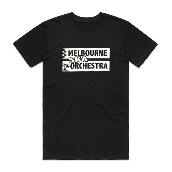Melbourne Ska Orchestra - Text Logo T-shirt (Black)
